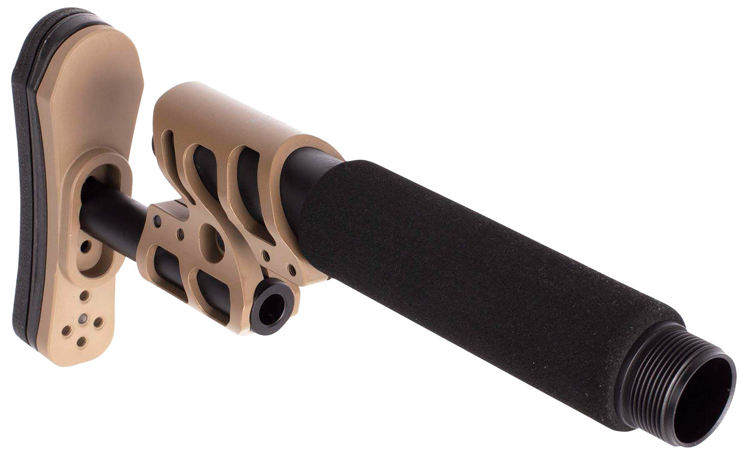 Odin Works OSZULUKITFDE Zulu 2.0 Adjustable Rifle Stock Kit Flat Dark Earth Aluminum with QD Adapter