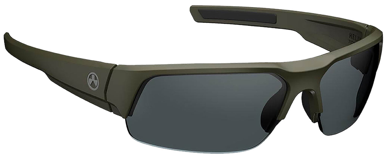 Magpul Helix Ballistic Eyewear Gray Lens OD Green Frame MAG109713151100