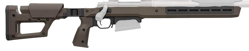 Magpul MAG1380ODG Pro 700 Lite Long Action Chassis Stock OD Green Ambidextrous