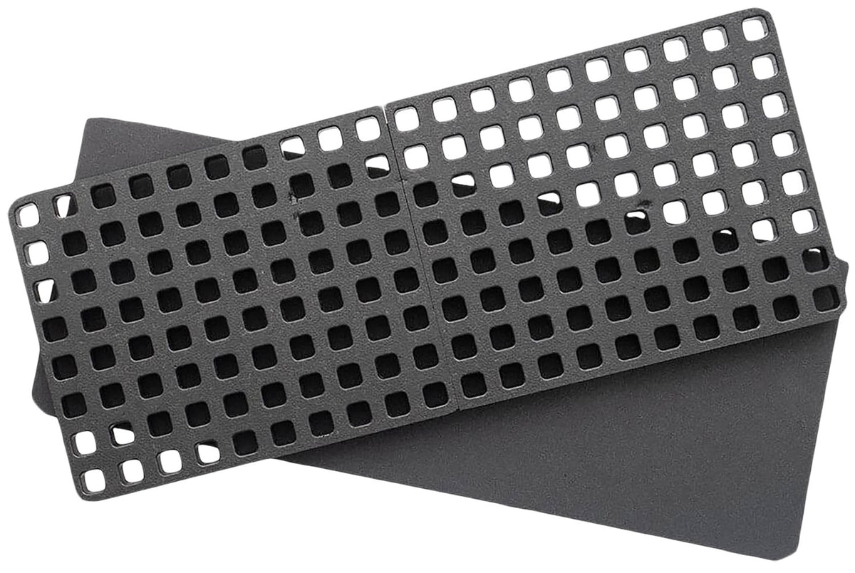 Magpul MAG1456BLK DAKA Grid Organizer Black Polypropylene Panel