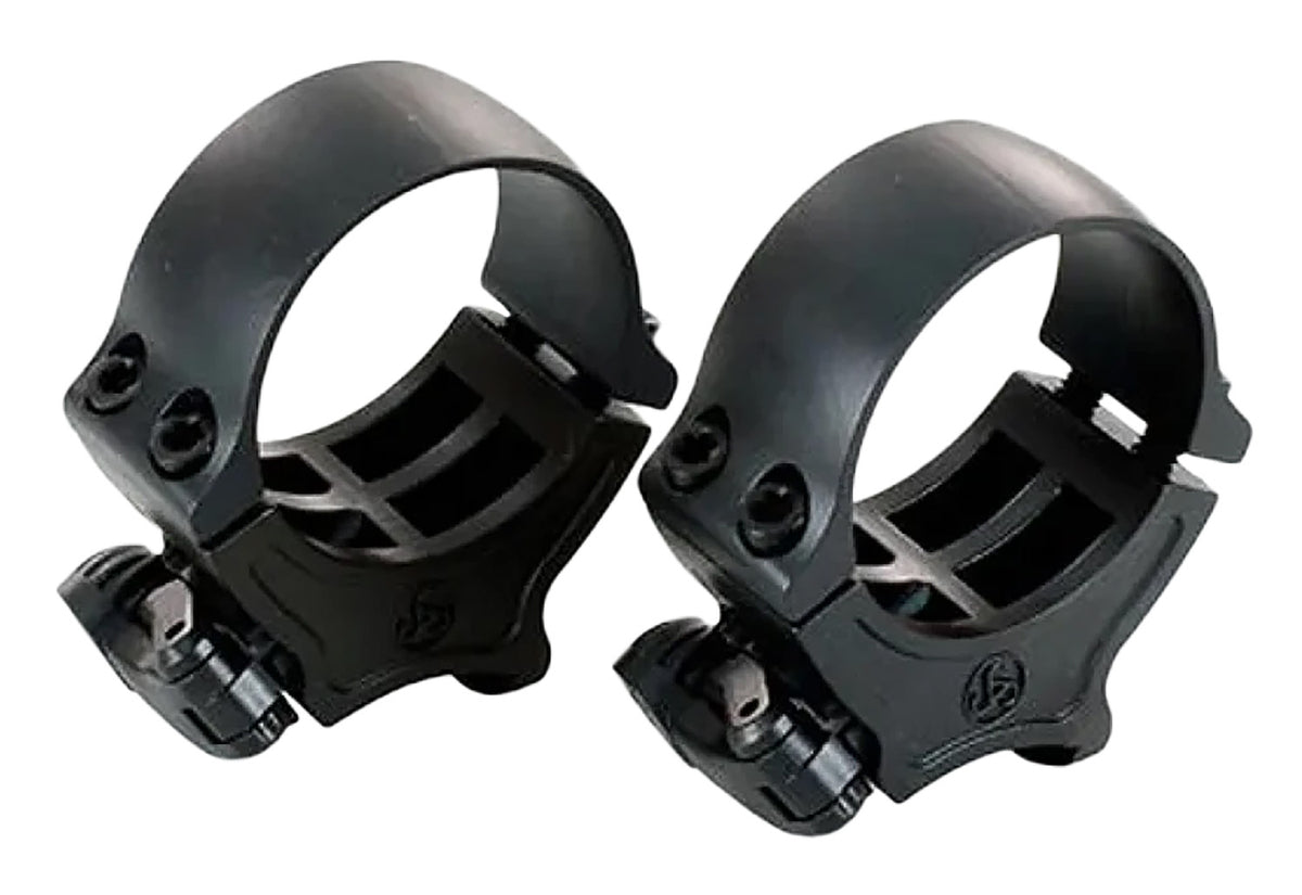 Sauer 80206502 505 Saddle Mount Black 1-Inch Tube Scope Ring