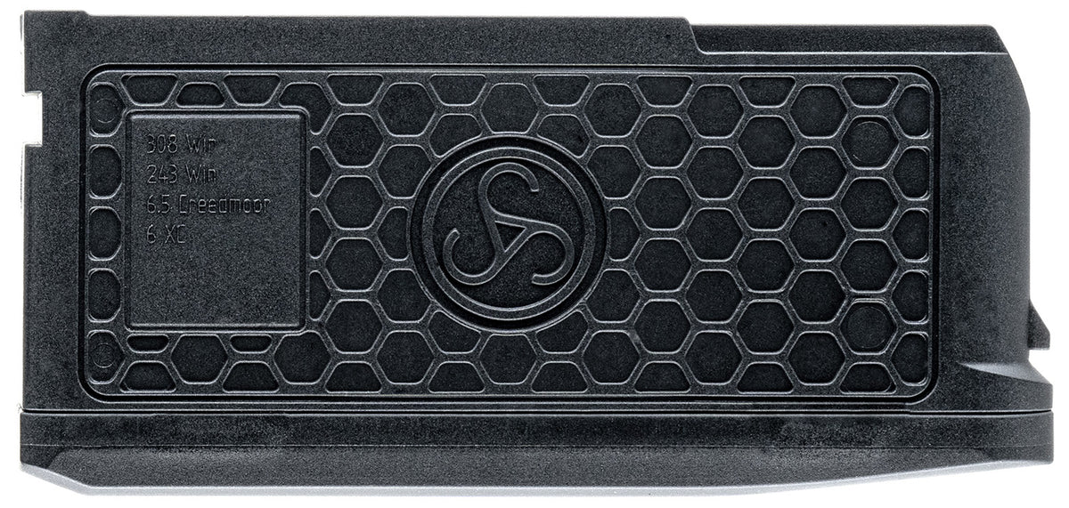 Sauer 80235084 505 3-Round Magazine 6.5 Creedmoor/308 Win/243 Win Black