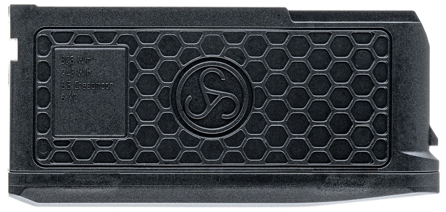 Sauer 80235084 505 3-Round Magazine 6.5 Creedmoor/308 Win/243 Win Black