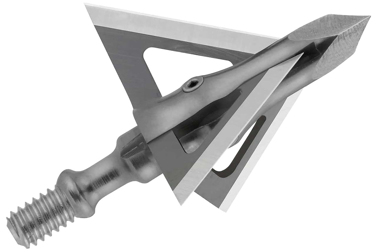 Muzzy 292 Trocar XB Crossbow Broadhead 3-Blade 100gr 3 Pack Stainless Steel
