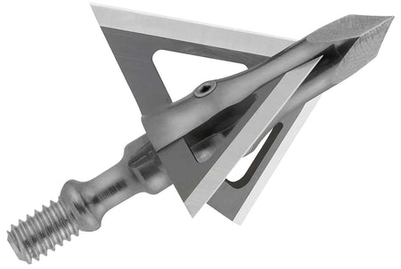 Muzzy 290 Trocar 3-Blade Broadhead Solid Stainless Steel Ferrule 100gr 3 Pack