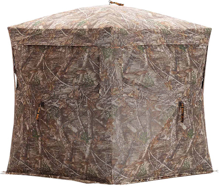 Rhino Blinds RBO170 Rhino 180 5-Hub Ground Blind Realtree Edge 150D Mesh