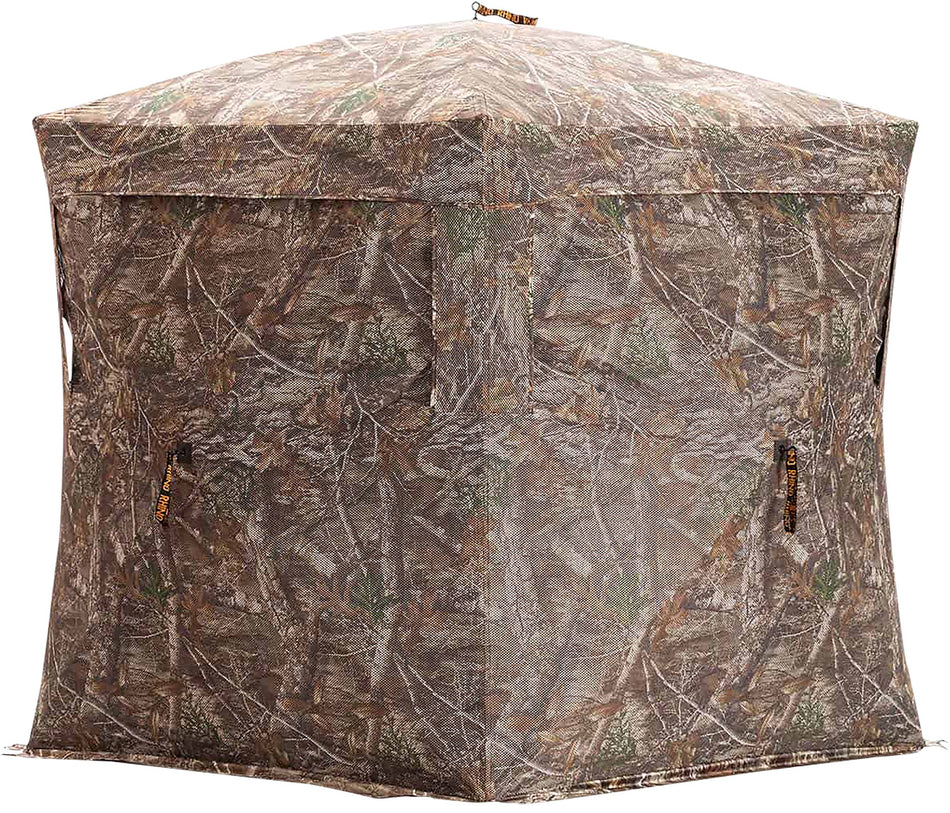 Rhino Blinds RBO170 Rhino 180 5-Hub Ground Blind Realtree Edge 150D Mesh