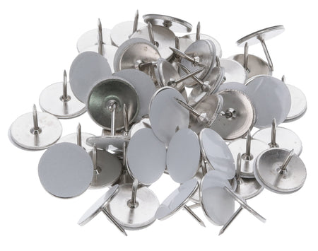 HME Reflective Trail Tacks White 3.75 Inch Long 50 Pack