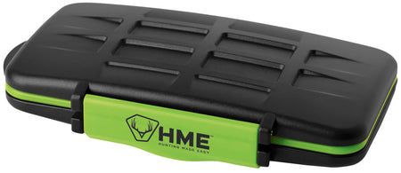 HME SDCH Memory Card Case Hard Shell Holds 12 SD and 12 Micro SD Cards