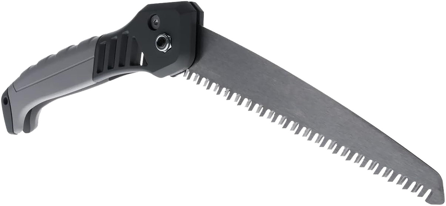 Hawk HWKWSAW Wood Saw 7.00" SK5 High Carbon Steel Blade with Titanium Nitride Finish and 3-Position Folding Handle