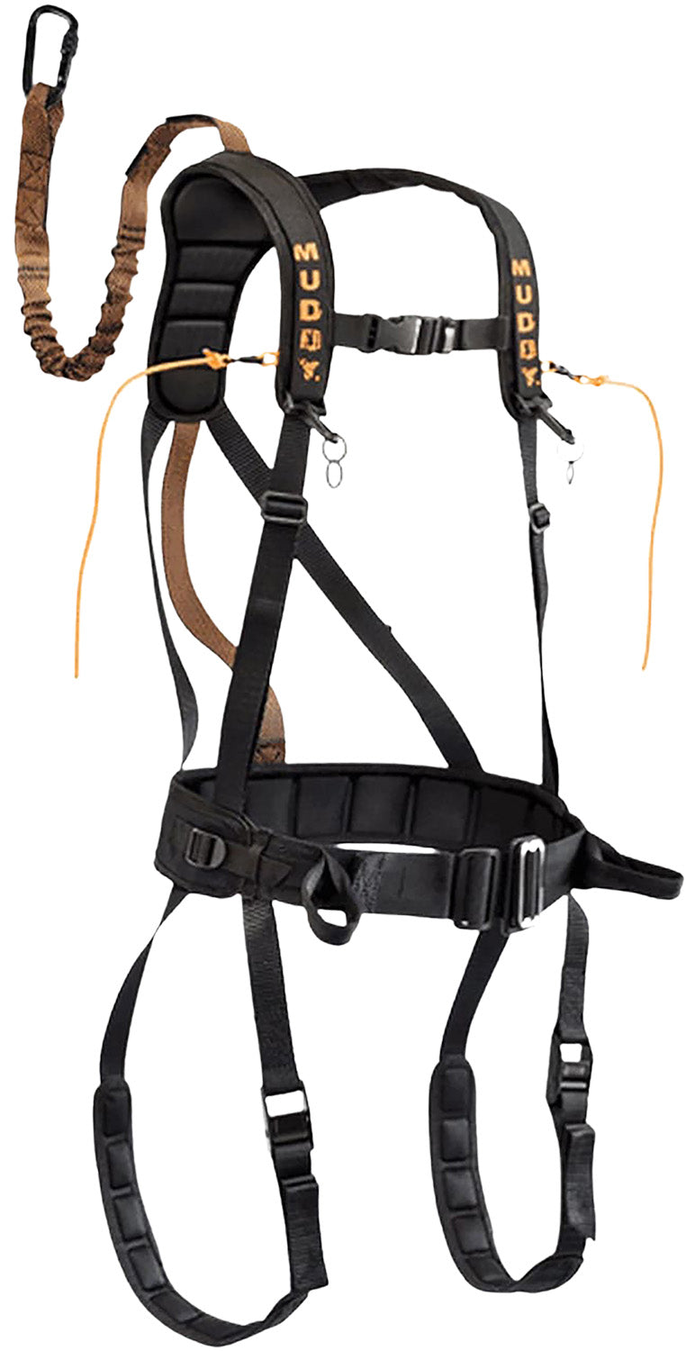 Muddy MUD-MSH400-L The Safeguard Safety Harness Lightweight Padded Nylon Large Max Waist 40in