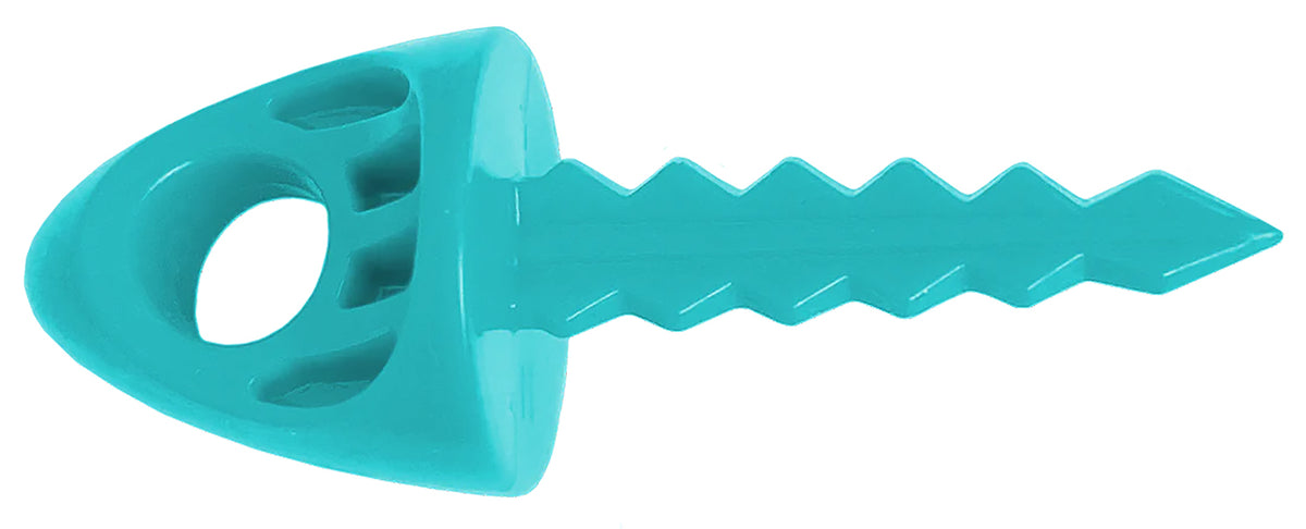 TargetTack Teal Green Polycarbonate 1" Target Tacks for Paper/Vinyl Targets, 6-Pack