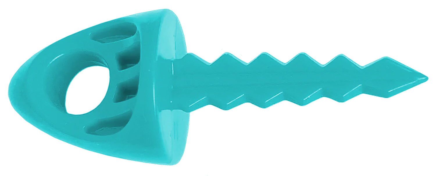 TargetTack Teal Green Polycarbonate 1" Target Tacks for Paper/Vinyl Targets, 6-Pack