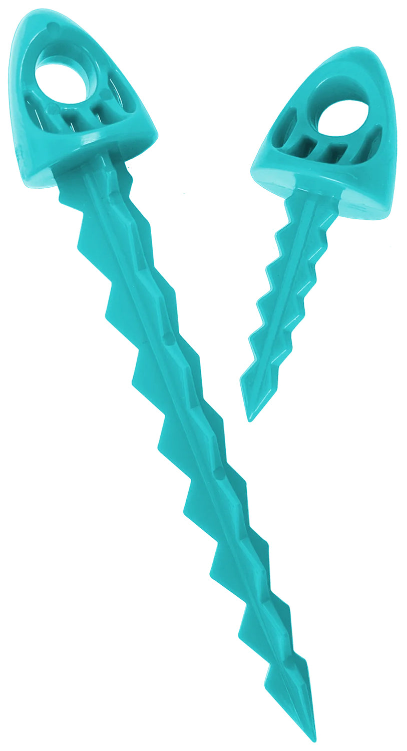TargetTack Teal Green Polycarbonate 1"/3" Variety Target Tacks for Paper/Vinyl Targets, 12-Pack