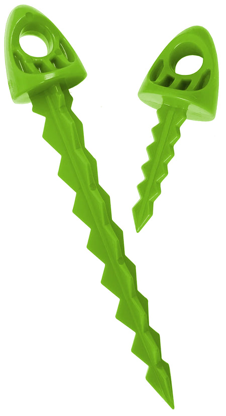 TargetTack Lime Green Polycarbonate 1"/3" Variety Target Tacks for Paper/Vinyl Targets, 12-Pack
