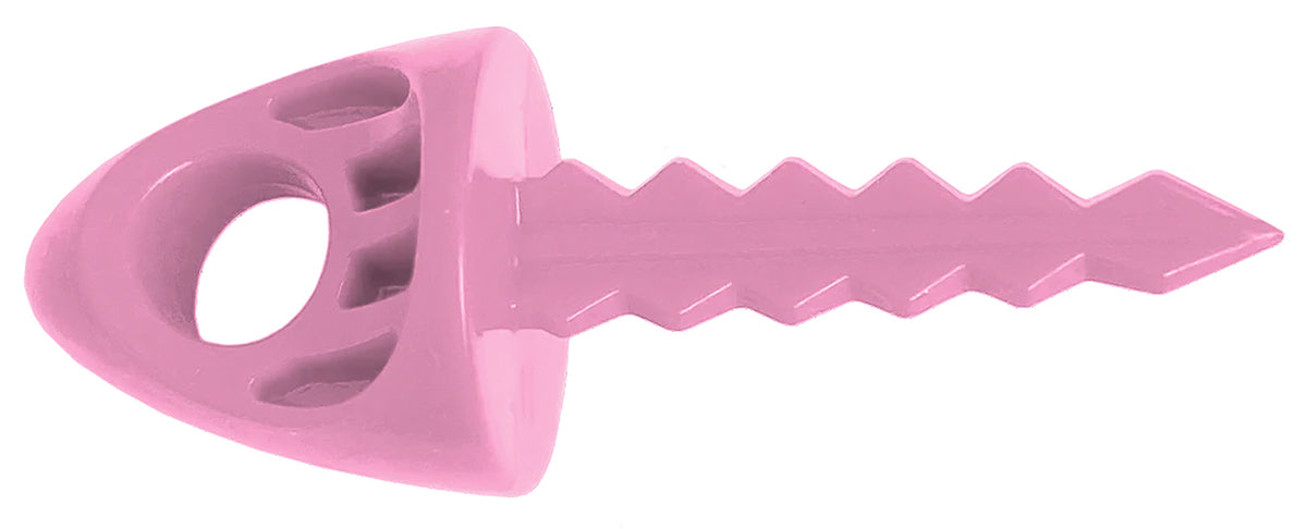 TargetTack Pink Polycarbonate 1" Target Tacks for Paper/Vinyl Targets, 6-Pack