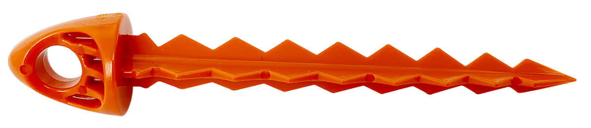 TargetTack Orange Polycarbonate 3" Target Tacks for Paper/Vinyl Targets, 6-Pack