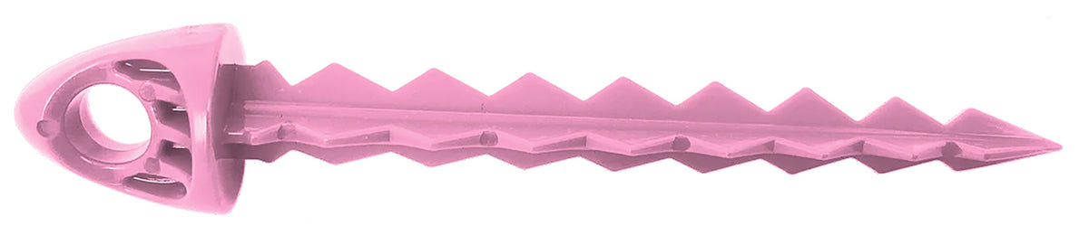 TargetTack Pink Polycarbonate 3" Target Tacks for Paper/Vinyl Targets, 12-Pack