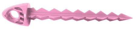 TargetTack Pink Polycarbonate 3" Target Tacks for Paper/Vinyl Targets, 12-Pack