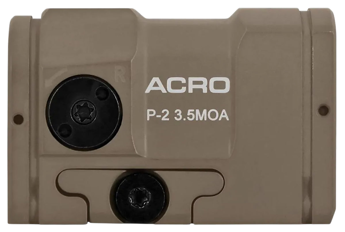 B&T Aimpoint ACRO P-2 FDE 1x 3.5 MOA Red Dot Sight with 39mm Skeleton Mount