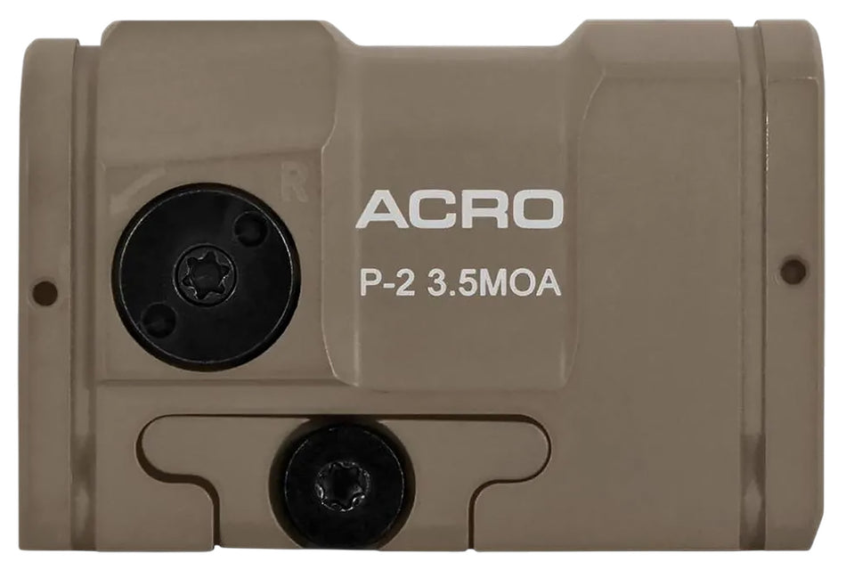 B&T Aimpoint ACRO P-2 FDE 1x 3.5 MOA Red Dot Sight with 39mm Skeleton Mount