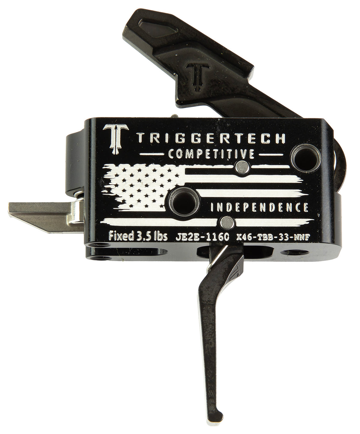 TriggerTech Competitive Independence Black & White Trigger for AR-15