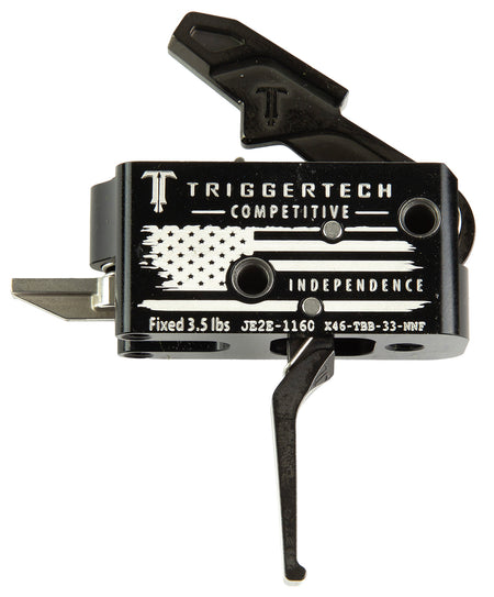 TriggerTech Competitive Independence Black & White Trigger for AR-15