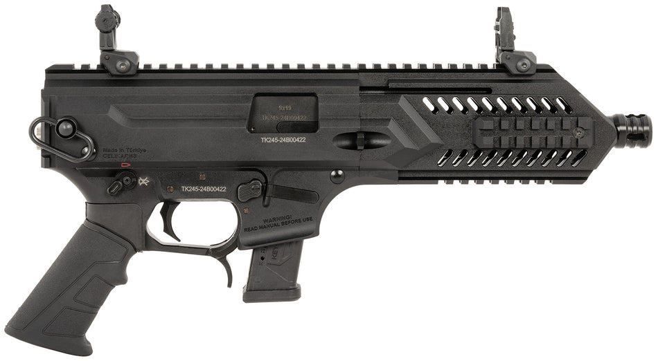 Gforce Arms BLADE8 Blade 8 USA 9mm Luger 15+1 8 Black QPQ Steel Barrel, Black Cerakote Aluminum Picatinny Rail Receiver, Rear Picatinny Rail