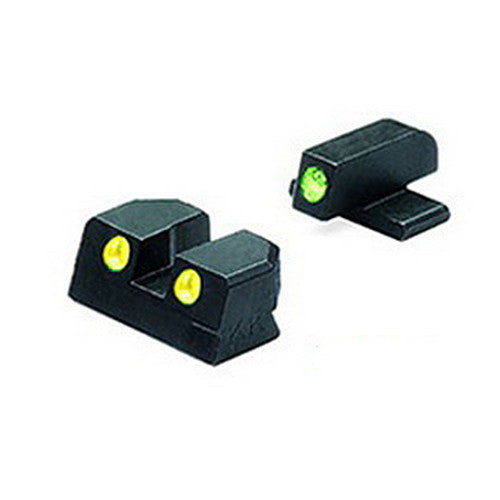 Meprolight Springfield XD 9mm/40 Green/Yellow Fixed Night Sight Full Set TD