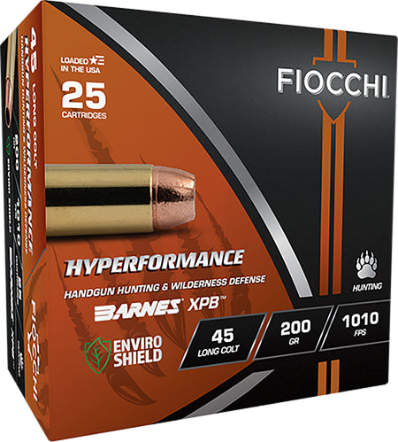 Fiocchi  .45 Long Colt 200 gr CSHP ammo