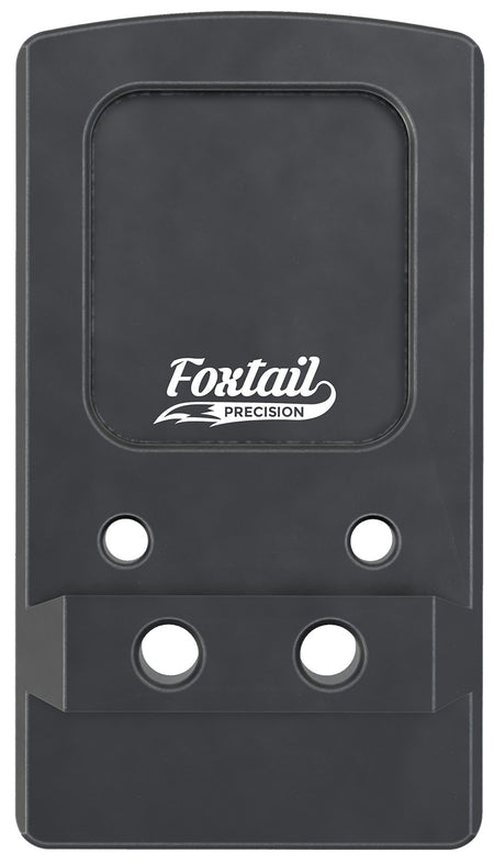 Foxtail Precision 100015 Rear Sight Dovetail Optic Adapter Plate for Non-MOS Glock Docter/Vortex Venom Black Anodized