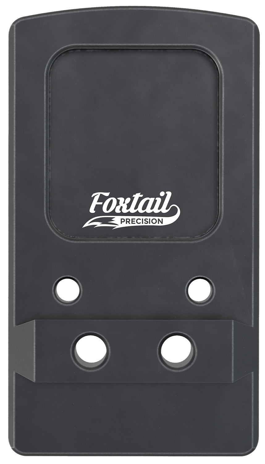 Foxtail Precision 100015 Rear Sight Dovetail Optic Adapter Plate for Non-MOS Glock Docter/Vortex Venom Black Anodized