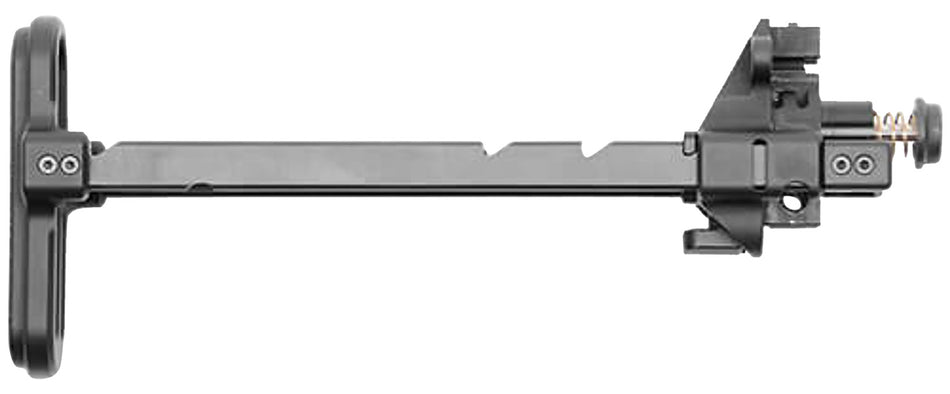 B&T Firearms 20407 Telescopic Stock Complete Black 3-Position for APC223/APC300 with Hydraulic Recoil Buffer