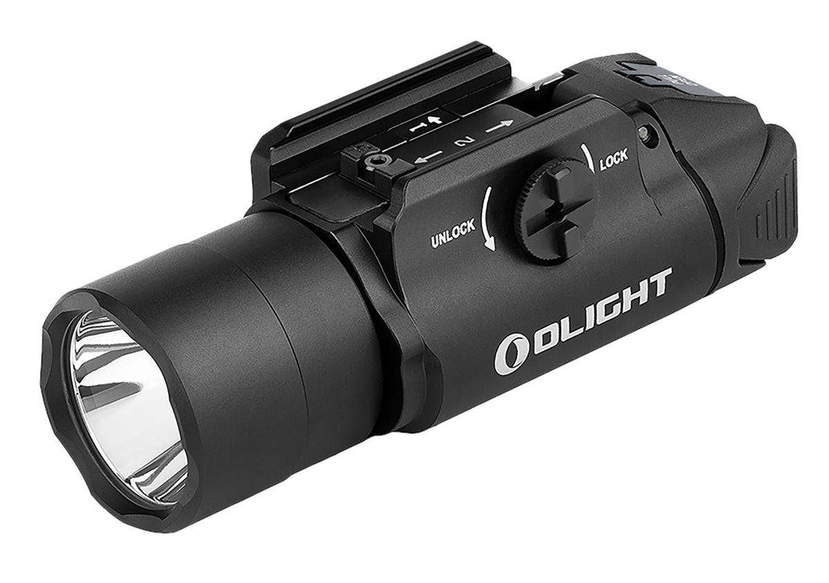 Olight PL Turbo Valkyrie Black Anodized Weapon Light Spotlight Floodlight 800 Lumens