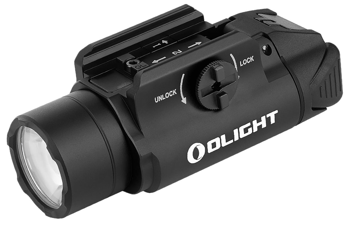 Olight PL-3S Valkyrie Black Anodized Rail Mount Weapon Light 1000 Lumens White LED