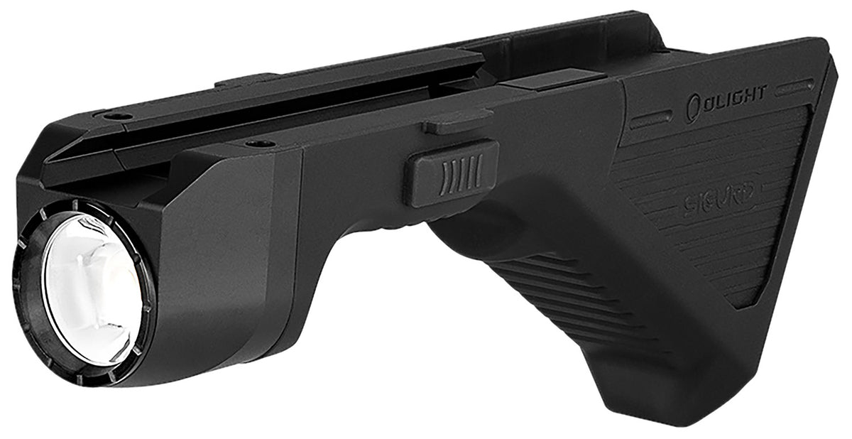 Olight Sigurd Black Anodized Angled Grip Weapon Light 1450 Lumens Picatinny Mount