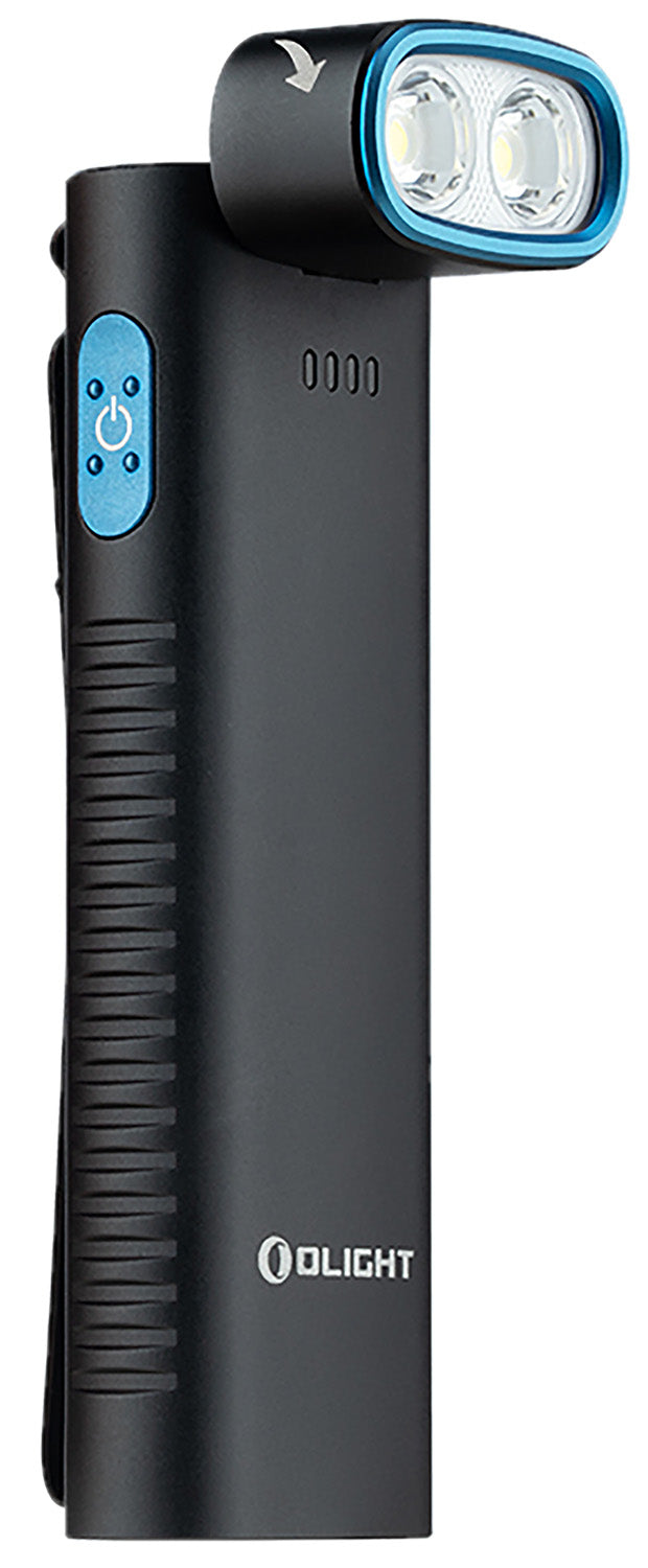Olight ARKFLEXBK Arkflex Black Anodized Adjustable Right Angle Flashlight 1,000 Lumens