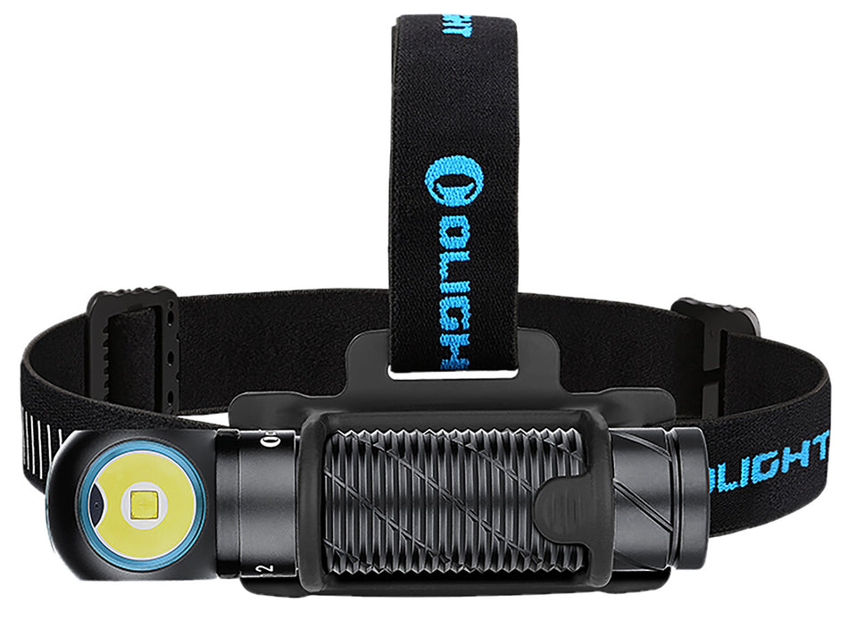 Olight Perun 2 Black Anodized Headlamp Flashlight 2,500 Lumens White LED