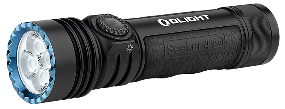 Olight Seeker 4 Pro Matte Black EDC Flashlight 4,600 Lumens White LED