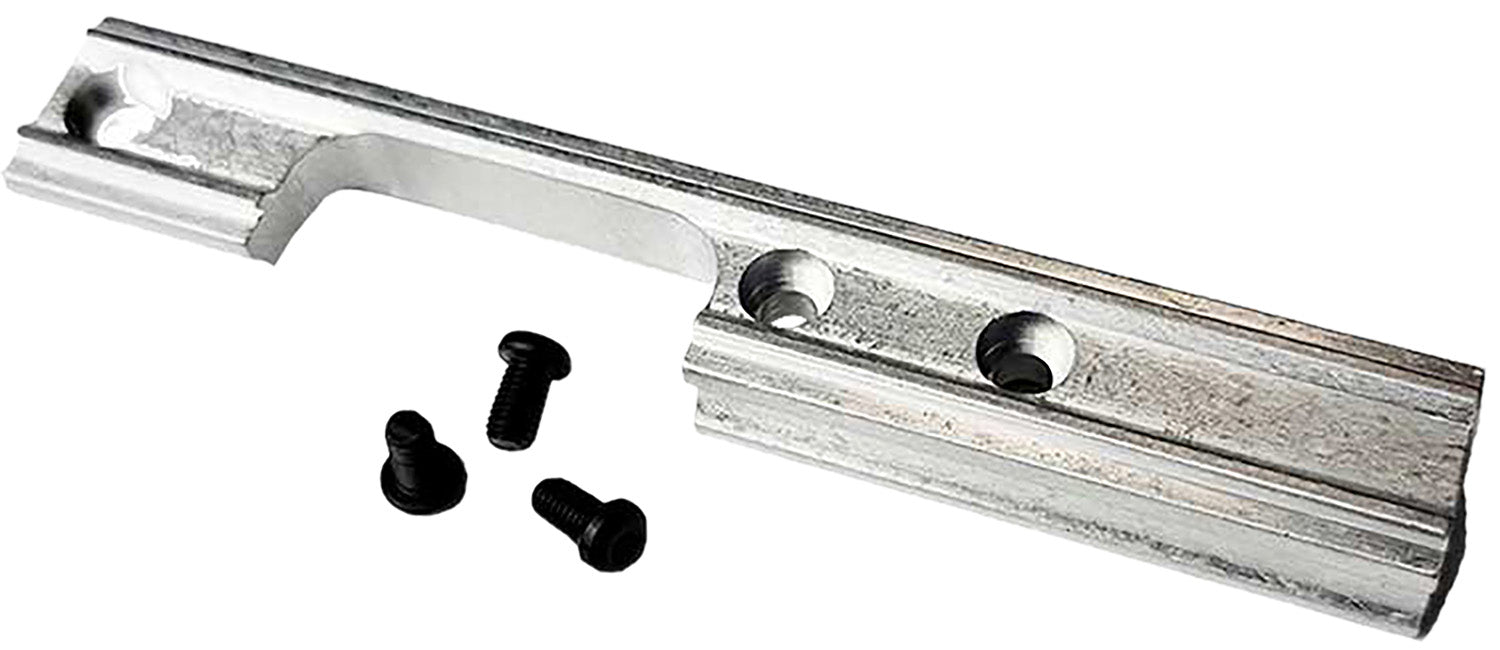 Crickett KSA031ALSS Scope Mount Kit 3/8 Inch Dovetail Silver Aluminum