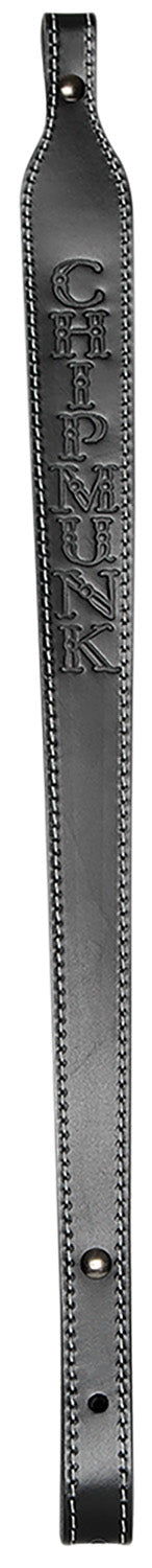 Crickett 80020 Leather Sling Black Leather Adjustable for Chipmunk Youth Rifle