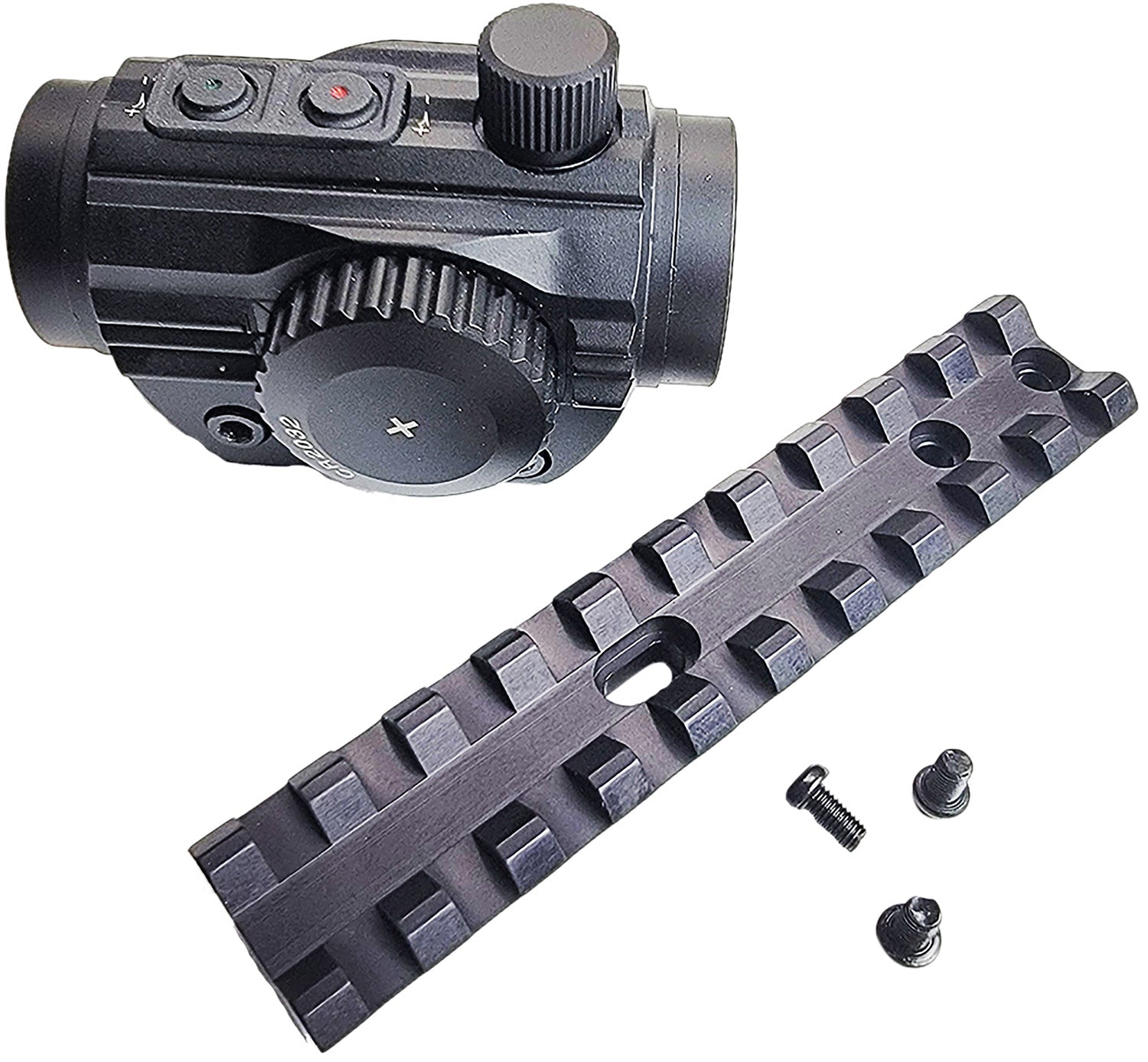 Crickett KSA00425-PAL Pistol Picatinny Scope Mount Kit for Crickett and Chipmunk Pistols Matte Black