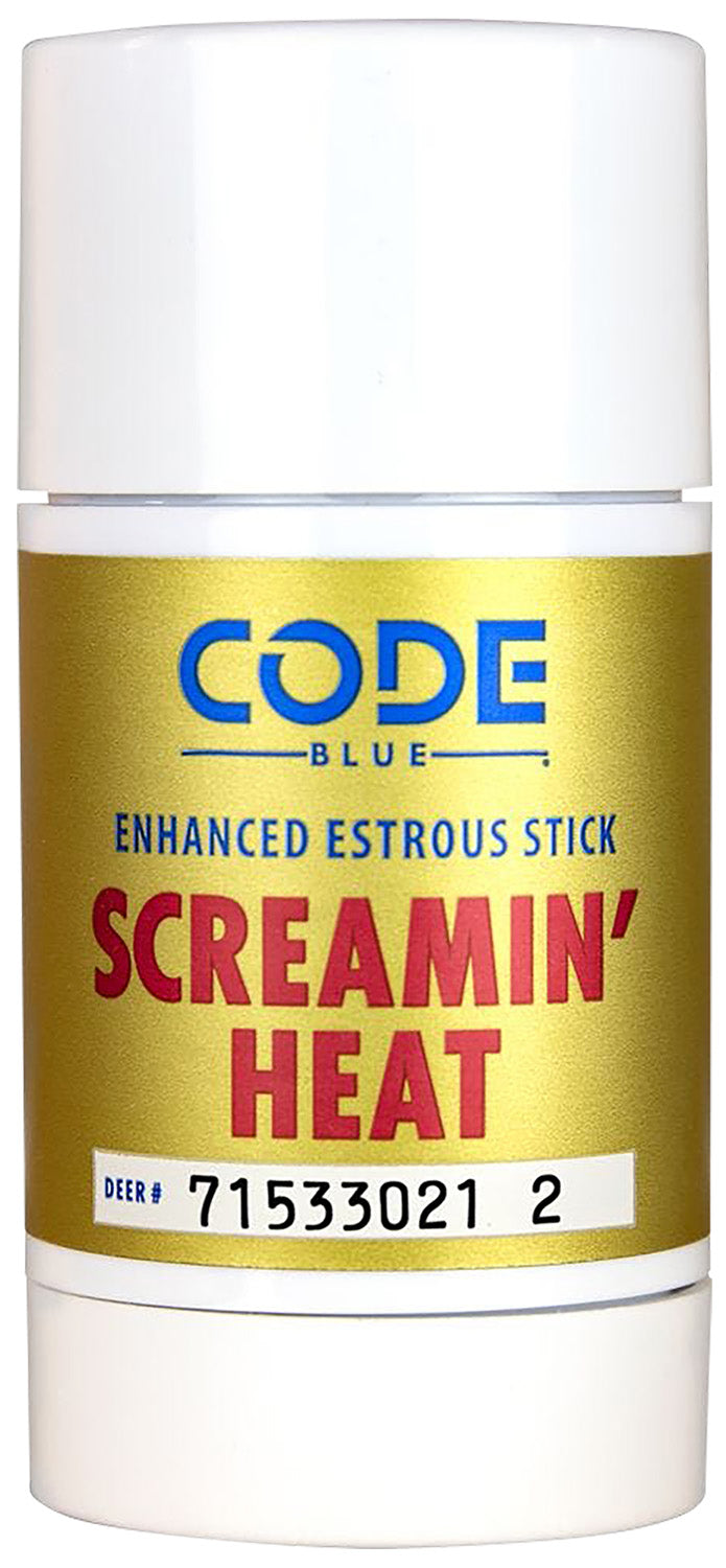 Code Blue OA1418 Screamin Heat Stick Doe Urine Estrous Scent Wax 2.60 oz