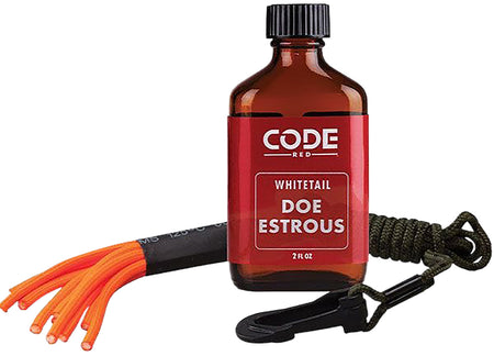Code Blue OA1333 Code Red Doe Estrous Deer Scent 2 fl oz Liquid with Drag