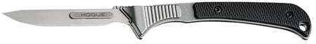 Hogue 35876 Expel Scalpel 2.050" Fixed High Carbon Steel Blade Black G10 Scales/SS Handle with 3 #60 & 2 #70 Blades