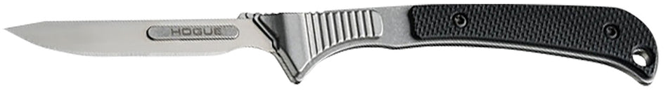 Hogue 35876 Expel Scalpel 2.050" Fixed High Carbon Steel Blade Black G10 Scales/SS Handle with 3 #60 & 2 #70 Blades