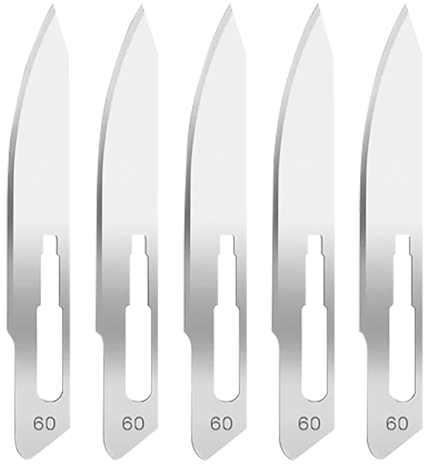 Hogue 35886 Expel #60 High Carbon Steel Replacement Scalpel Blades – 5 Pack