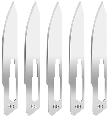 Hogue 35886 Expel #60 High Carbon Steel Replacement Scalpel Blades – 5 Pack