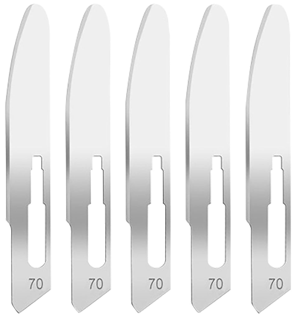 Hogue 35887 Expel #70 High Carbon Steel Replacement Scalpel Blades – 5 Pack