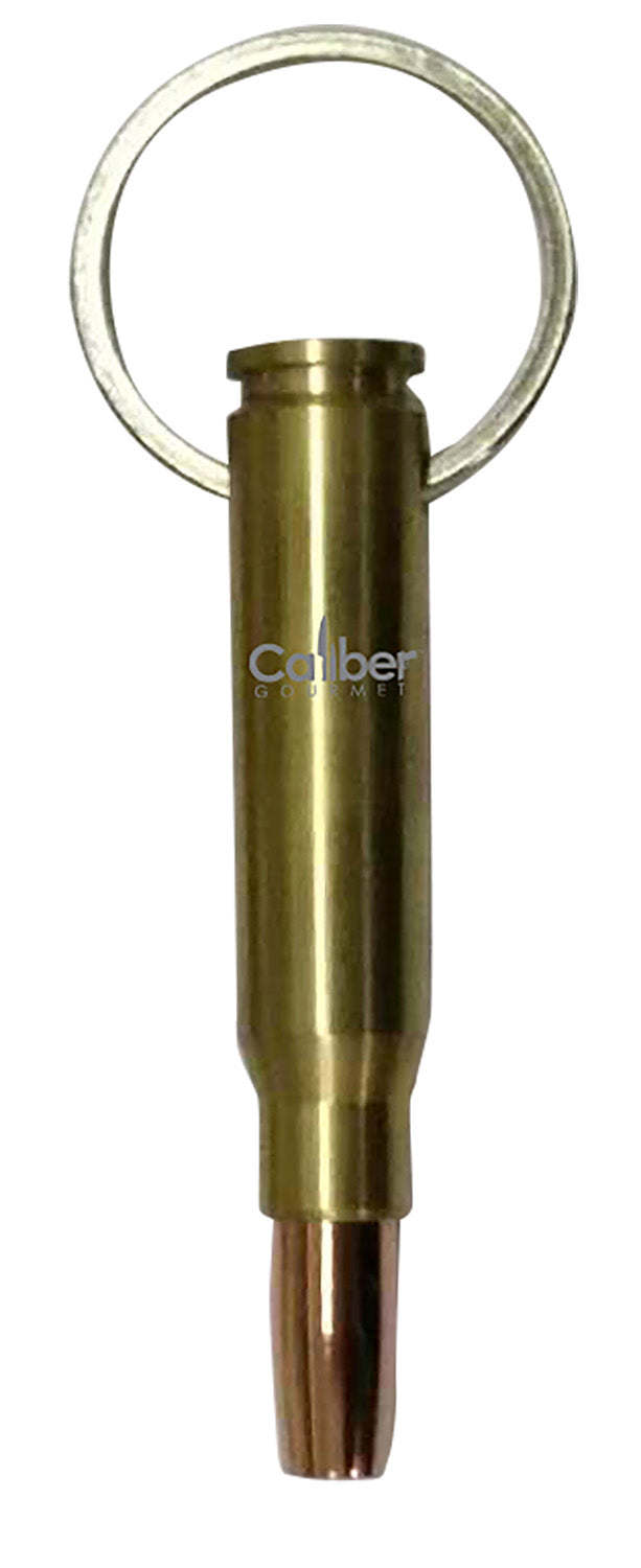 Caliber Gourmet CBGDB104020 Bottle Opener with Whistle Gold Fired Shell Casing